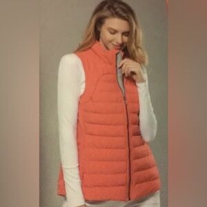 Tangerine Brand Running Vest, Reflective Strips, Sz. M, Mild Orange Color